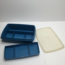 Vintage Tupperware Tuppercraft Rectangle Food Container Box Storage Organizer - £31.96 GBP