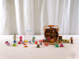 Disney Princess Belle Animators Littles Micro Mini House Play-set huge Lot - £11.87 GBP