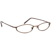 Gucci Eyeglasses GG 2706 ZM2 Polished Brown Oval Metal Frame Italy 49[]1... - $79.99
