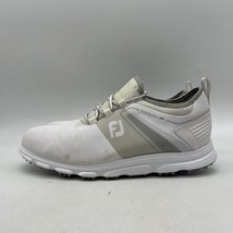 FootJoy SuperLites XP 58062 Mens White Lace Up Golf Shoes Size 11.5 W - £23.29 GBP