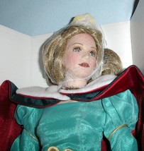 Lenox Christmas Princess 17&quot; Porcelain Doll w/Stand 15th Anniversary LTD EDT NEW - £117.91 GBP