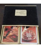Vintage ~ Congress Designer Series ~ Playing Cards in Velvet Box ~ Instr... - $288.01 MXN