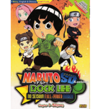 Dvd Anime Naruto Sd Rock Lee No Seishun Full-Power Ninden (1-52) +Mv English Sub - £25.47 GBP