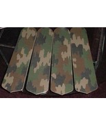 CUSTOM ~ 42&quot; CEILING FAN WITH HUNTERS MILITARY CAMO CAMOUFLAGE CEILING FAN - $118.75