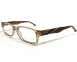 Ray-Ban Eyeglasses Frames RB5206 2466 Clear Brown Horn Rectangular 55-16... - £59.61 GBP