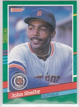 M) 1991 Donruss Baseball Trading Card - John Shelby #563 - $1.97