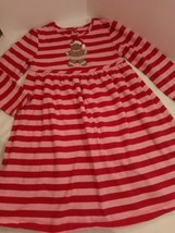 Girl s J Khaki Kids Striped Gingerbread Man Swing Dress Size: 4T - $14.85