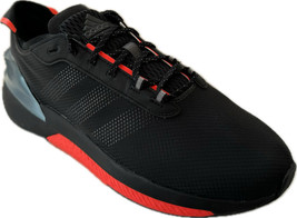 Adidas Men’s Avryn Black Red Trainers Athletic Running Sneaker Shoes - $59.99