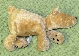 1999 Mary Meyer B EAN Bag Bear Vintage Brown Plush Stuffed Animals 9&quot; Toy Flips - £14.19 GBP