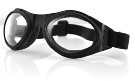 Balboa BA001C Bugeye Black Frame Goggle - Clear Lens - $26.34 CAD
