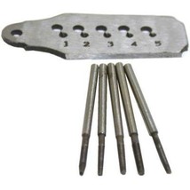 Mini Tap &amp; Die Set with Screw Plate Jewelers Design Repair Tool 1.4mm to 1.6mm - £7.49 GBP