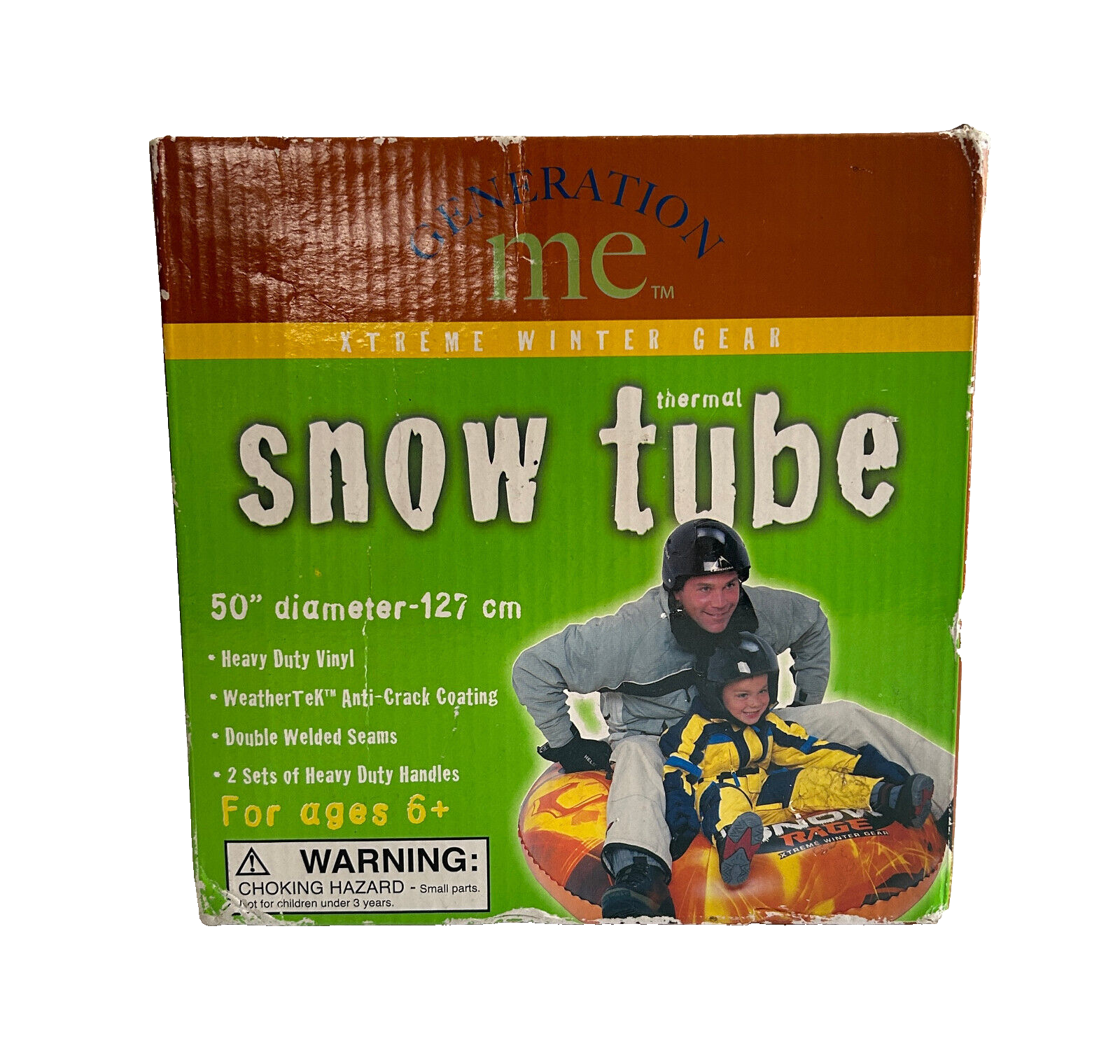 Generation Me Xtreme Winter Gear Thermal Snow Tube in Sealed Box, New - $29.39