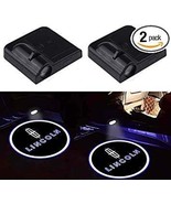 2x PCs  LINCOLN Logo Wireless Car Door Welcome Laser Projector Shadow LE... - £17.60 GBP