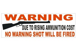 Anti Obama Gun Control Warning Political Bumper Sticker or Helmet Sticker D323 - $1.39+