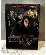 Dragon Tattoo Trilogy (Extended Edition) (DVD, 2008) BRAND NEW SEALED - $33.85