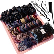 755PCS Hair Accessories Set Seamless Ponytail Variety  - £20.30 GBP
