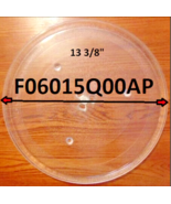 13 1/2&quot; Panasonic #F06015Q00AP Gently Used Microwave Turntable Tray/Plat... - $1,076.87 MXN