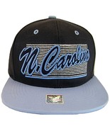 North Carolina 2-Tone Adjustable Cotton Snapback Baseball Cap (Dk Blue/L... - £11.94 GBP