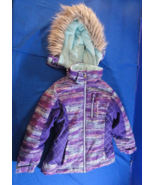 FREE COUNTRY COLD WEATHER WINTER INSULATED PURPLE GIRLS JACKET W HOOD XS... - €29,78 EUR