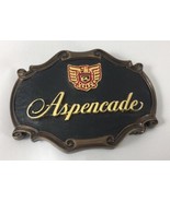 VTG Aspencade Brass Belt Buckle Honda Gull Wing Motorcycle 1978 - $41.01 CAD