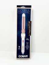 Conair Double Ceramic Curling Wand 1-inch straight Wand flawless waves Rose Gold - $19.79