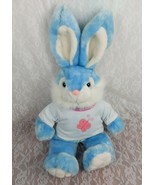 Kmart Dan Dee Bunny Plush Rabbit Blue White Butterfly Shirt Easter 25&quot; S... - $82.13 CAD