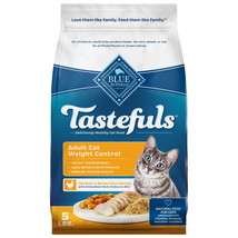 Tastefuls Natural Dry Cat Food, Weight Control, 5-lb. Bag - $30.42