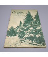 Vintage Sheet Music Songbook, Christmas Choir No 1, Book of Easy Anthems... - £10.04 GBP