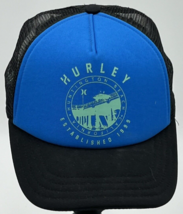 Hurley Womens Hat Snap Back One Size Trucker Huntington California Hb - £9.38 GBP