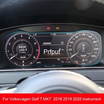 Tempered gl protective film For  Golf 7 MK7 2018 2019 2020 Automotive interior I - £31.62 GBP