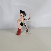 2009 Astro Boy Puncher 4&quot; Figure McDonald&#39;s Happy Meal Toy #3 Clear Mechanical - £4.14 GBP