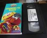 Sesame Street - Kids Guide to Life: Learning to Share (VHS, 1996) - $8.90