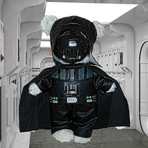 Build A Bear Workshop Star Wars White Teddy Darth Vader Costume Plush Animal - £39.95 GBP