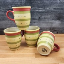 Pistoulet Pflatzgraff Set of 4 Mugs Stoneware Dinnerware Cups - £18.95 GBP