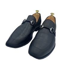 Johnston &amp; Murphy Black Horse Bit Loafers 10.5 M - $35.00