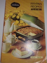 Vintage Sunbeam Frypan Recipes And Instructions  - £4.71 GBP