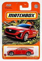 Matchbox 2022 - 2021 Cadillac CT5-V - Red - 72/100 - Ships Bubble Wrapped in a B - £7.43 GBP