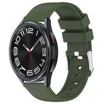 Classic Smooth Solid Color Silicone Watch Band For Samsung Galaxy Watch ... - £9.58 GBP