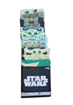 Disney Star Wars Baby Yoda The Child Unisex 6 Pair Bundle Lot Socks NEW ... - £13.04 GBP