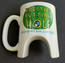 Golf Coffee Mug Cup Hallmark Shoebox Greetings  - £13.36 GBP