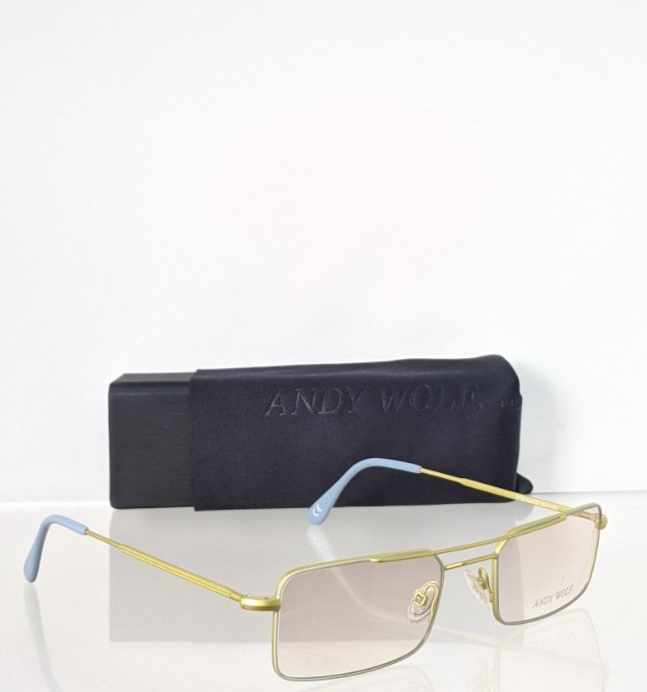 New Authentic Andy Wolf Eyeglasses 4739 Col. f Hand Made Austria 52mm Frame - $148.49