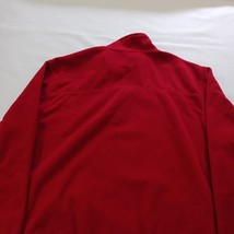 Hanes HN470100 Men's Red 1/4 Zip Pullover Sweater Long Sleeve Size Medium image 10