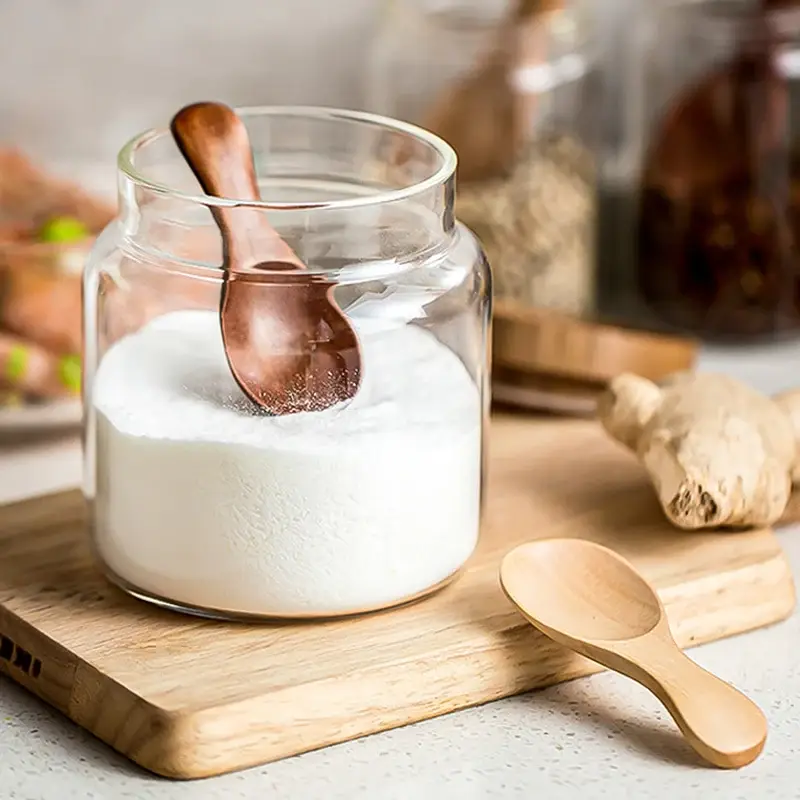 4Pcs Mini Wooden Spoons – Spice, Tea, Coffee &amp; Sugar Scoops - $13.56 CAD