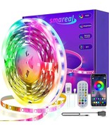 Smareal Smart LED Strip Lights RGB 50ft Color Changing Music Sync - App ... - £16.49 GBP