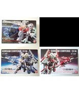 Bandai FW GUNDAM CONVERGE Lot of 3 Figures Box EX03 EX04 Blue Red Zeta Plus - £136.98 GBP