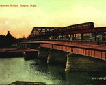 Charlestown Bridge Boston MA Massachusetts UNP 1910s DB Postcard - $5.89