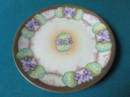 Collector Plate Carlsbad Prussia Floral China Cabinet 7 3/4&quot; [*a4-1L] - $54.87