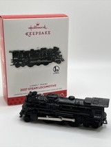 2013 Hallmark Keepsake ornament 2037 Steam Locomotive Lionel Trains Black Metal - £8.83 GBP