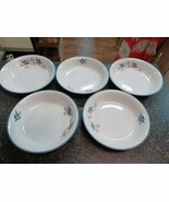 Antique Homer Laughlin 7 7/8&quot; Bowls Blue Birds 1932 - $1,411.06 MXN