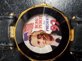 Vintage Ross Perot for President 92 wrist watch - Untested - American Flag - £18.38 GBP
